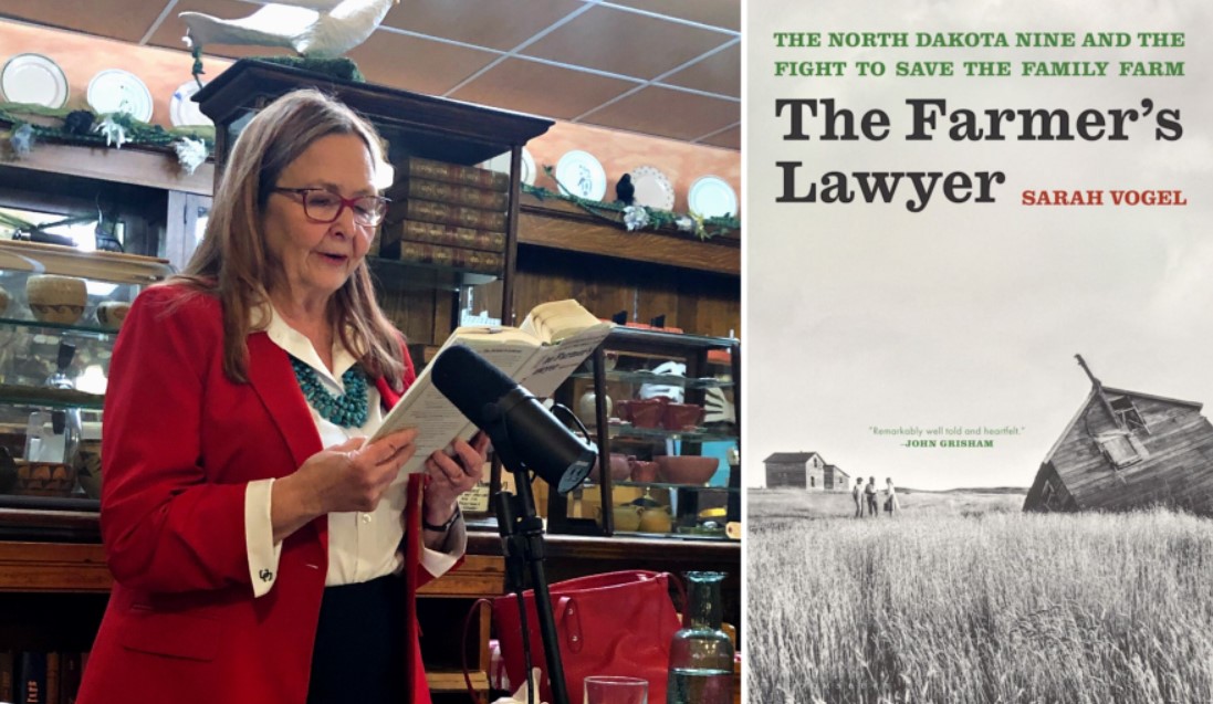 Sarah Vogel reads from The Farmer's Lawyer