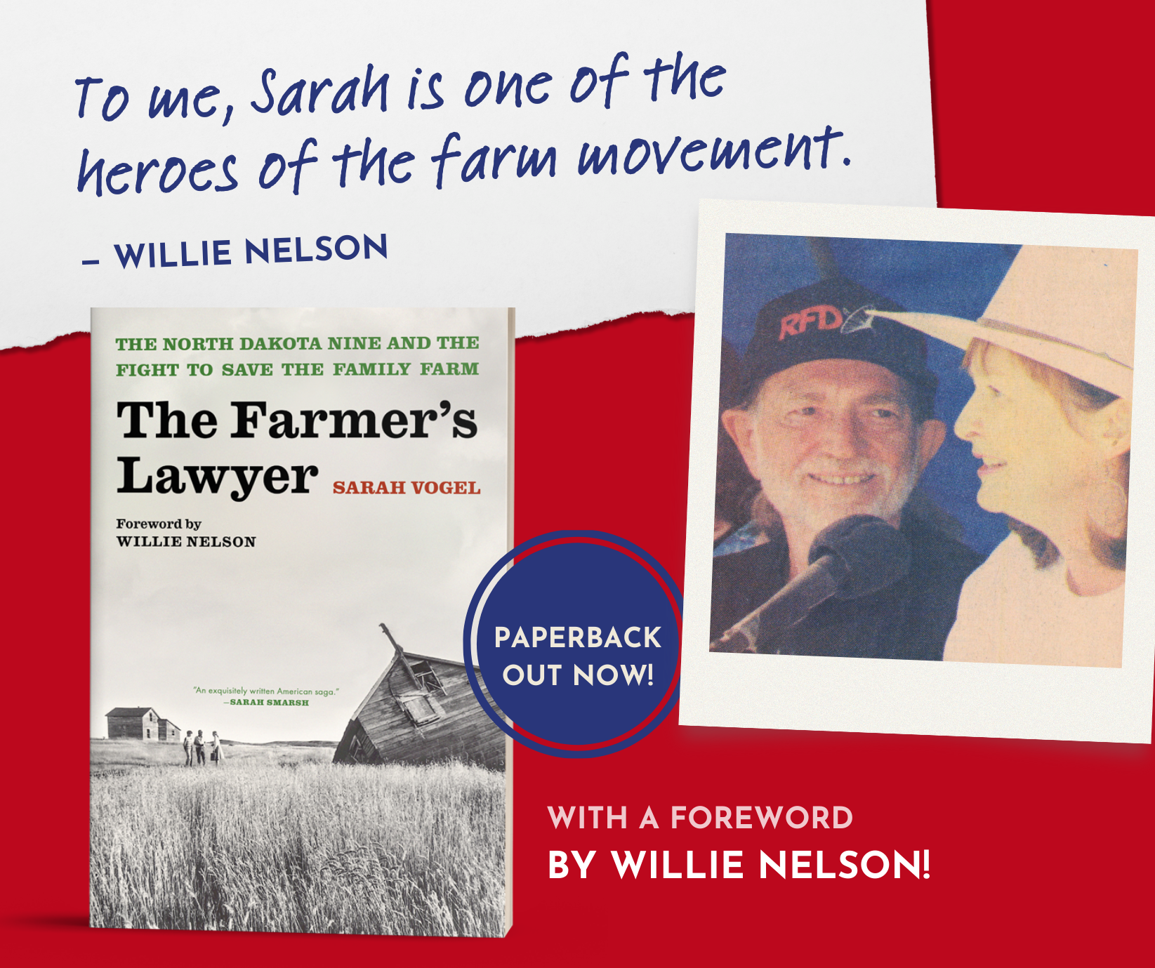 The Farmer's Lawyer Paperback Announcement